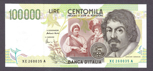 Repubblica italiana 100000 - italiana,