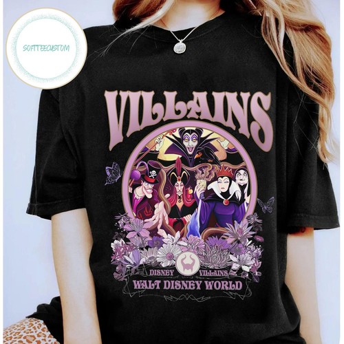 Maglietta disney villains - maglietta,