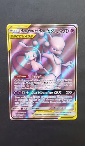 Carte pokémon mewtwo mew - pokémon,