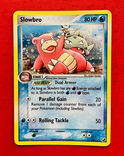 Lotto carte pokemon slowbro - lotto,