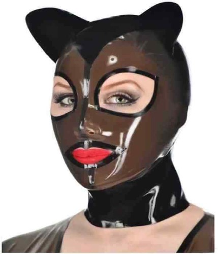 Maschera sadomaso latex - sadomaso, in