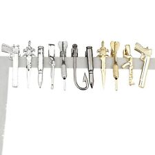 Fermacravatta in metallo rame