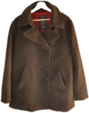 GANT Peacoat Veste Vareuse Caban Noir Drap de laine Homme Taille M 3 boutons