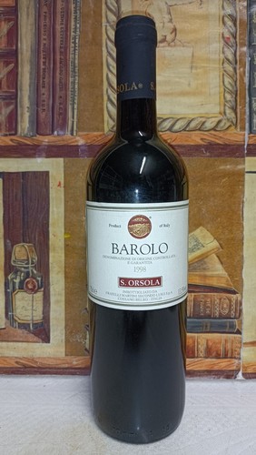 Vino 1998 barolo orsola - barolo, s.