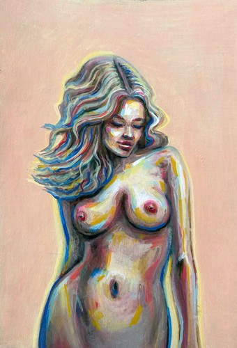 Ritratto donna astratto - ritratto,
