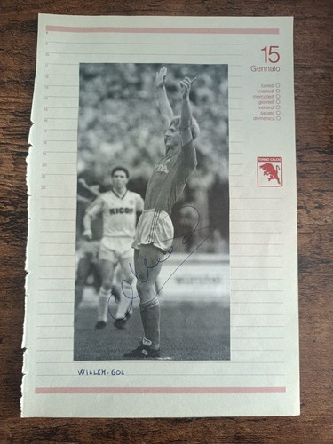Autografo wim kieft - kieft, ex