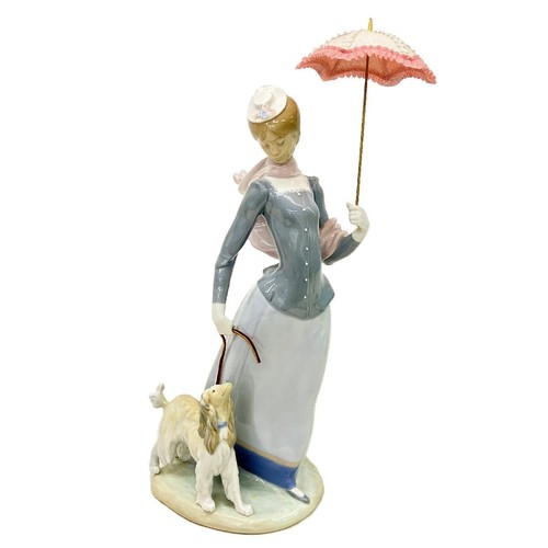Lladro statuina signora - signora, con