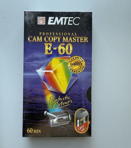 Nastro vhs emtec professional - nastro,