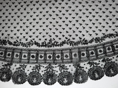 Pizzo antico grande vela - antico,
