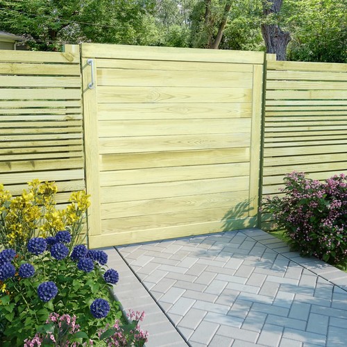 Cancello per steccato - steccato, 125x100