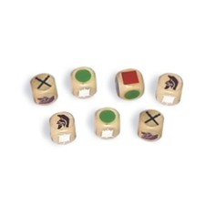 GMT Comandi e Colori Comando e Colori - Antichi, Dadi in Legno NM