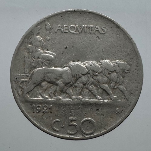 Regno italia 50 - 50, centesimi