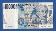 Lotto 5 Banconote 10000 Lire