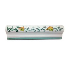 Ceramiche Vietri Toro London Piastrella 20cm Tinte a Mano ITALIANO RAMI VERDI 1M