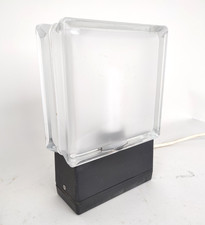 Lampada da Tavolo/Applique Parete Esterno Vetrocemento Design vintage h27cm-844