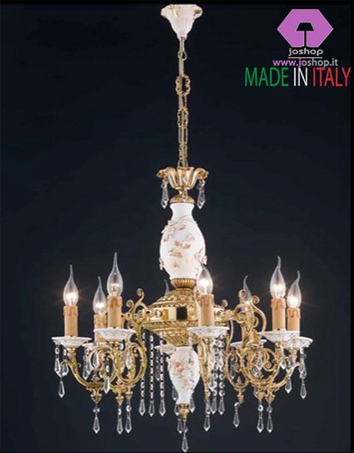 Lampadario porcellana - lampadario,