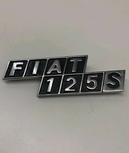 Fiat 125s fregio posteriore - ,