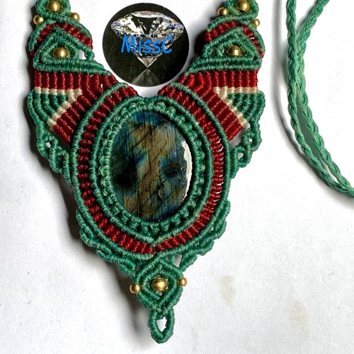 Collana labradorite unica - collana,