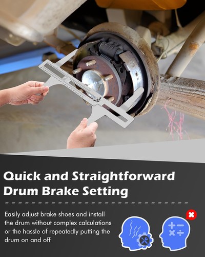 Drum brake measuring tool - drum,