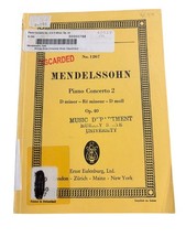 Mendelssohn piano concerto d - mendelssohn, 2