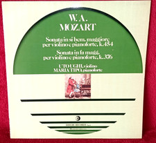 MOZART TIPO UGHI SONATAS K. 454/376 ITA 1979 RICORDI RCL 27035 STEREO RARE LP