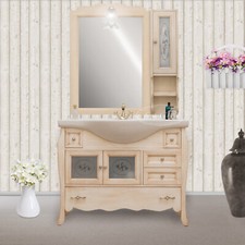 Mobile bagno legno - mobile, avorio