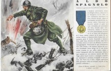 cartolina le medaglie d'oro di