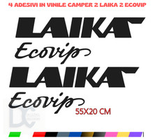 Kit 4 adesivi loghi LAIKA