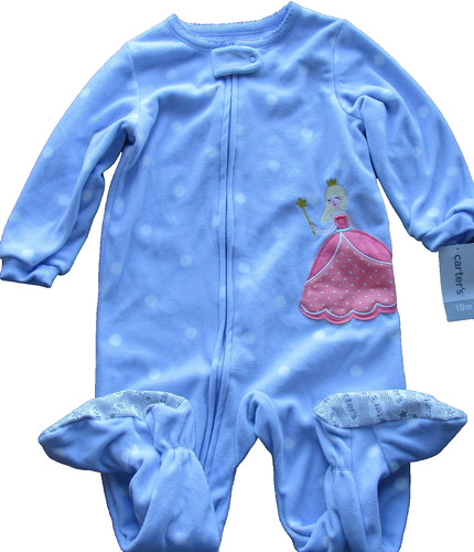 Carter princess blu pezzo - 1,