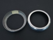 2x Cornice Faro Fanale Anteriore Fiat 682 N Ricambi Camion Autocarro D epoca