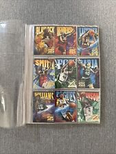 1996-97 Skybox Z-Force Series 1 Complete Base Set (100 cards) JORDAN, SHAQ