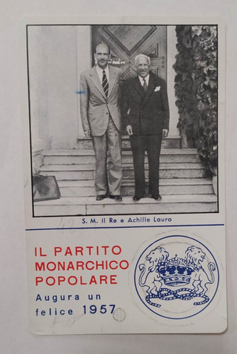 10918 calendario 1957 partito - calendario,