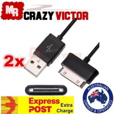 2x 30Pin USB Charger Cable for