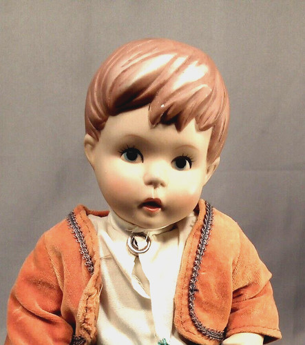 Porcelain doll oliver - porcelain, (300)