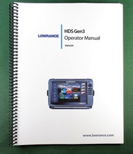 Lowrance HDS Gen 3 Instruction