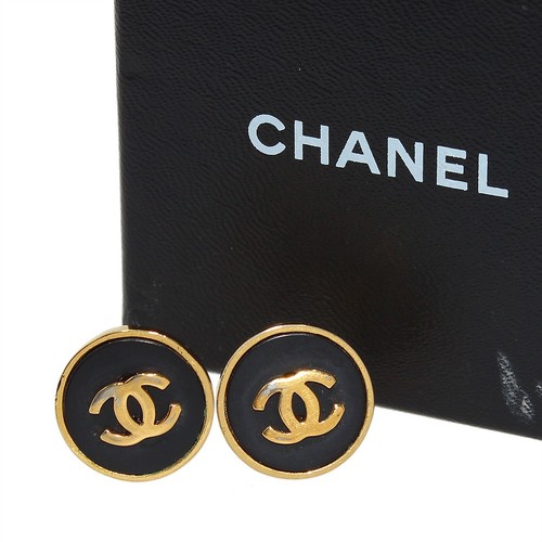 Orecchini chanel tono - tono, logo