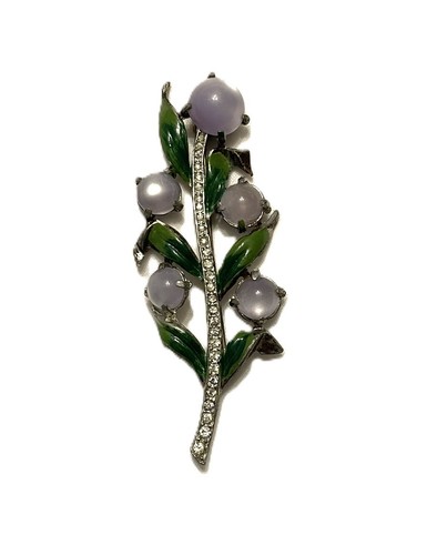 Spilla vintage coro smalto - vintage,