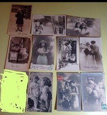 Lotto 10 Cartoline Natale Noel