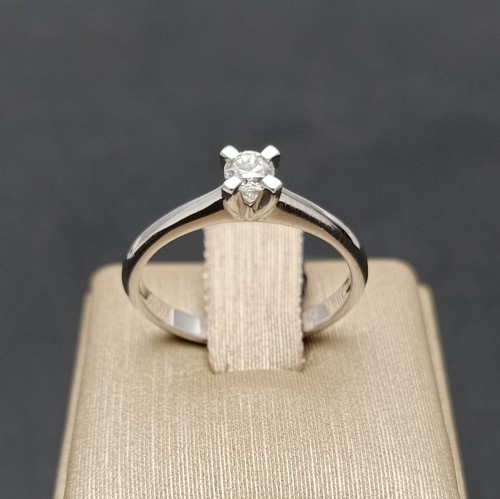 Anello solitario 1295 oro - solitario,
