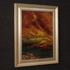 Quadro dipinto paesaggio stile