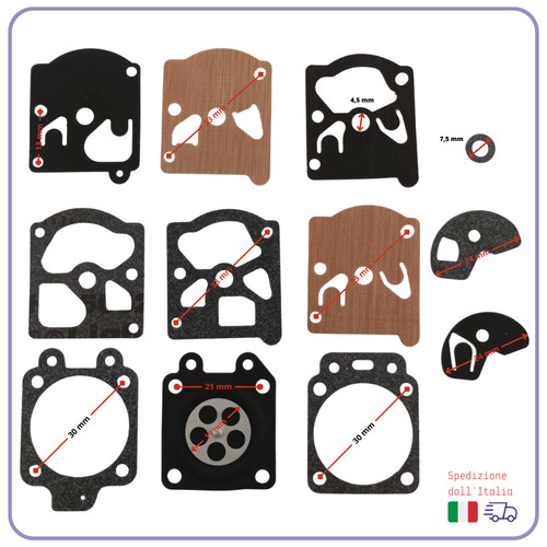 Kit ricambi membrane - kit,