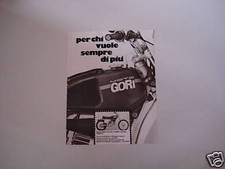 advertising Pubblicità 1976 MOTO GORI 125 RG COMPETIZ