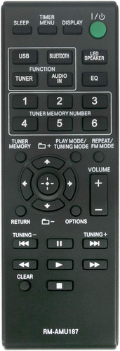 Amu187 telecomando - rm-amu187,