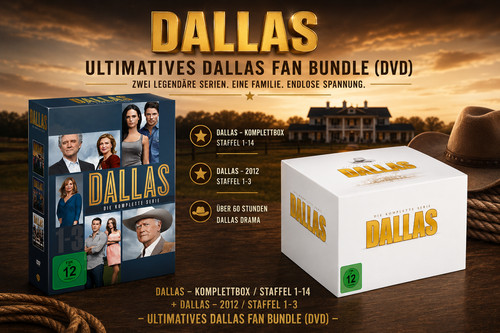 Dallas komplettbox staffel - komplettbox,