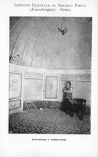 31-61) CARTOLINA ROMA ISTITUTO CENTRALE TERAPIA FISICA KINESITERAPICO SUDATORIUM