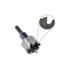 Fresa a tazza KRINO TCT diamantata widia tungsteno per metallo duro inox acciaio