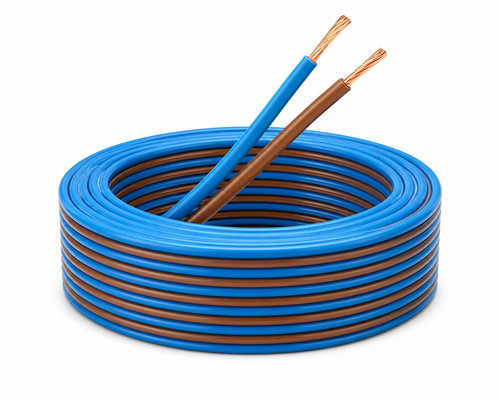 Cavo elettrico 2x0 - 2x0,75, mm²