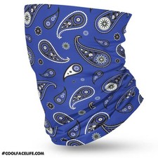 Bandana Paisley Blu