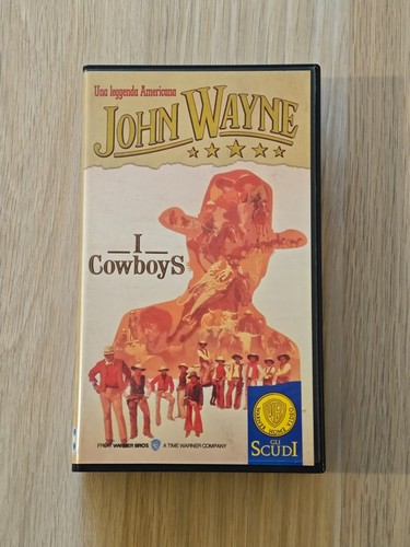 Cowboys john wayne vhs - cowboys,