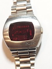 Pulsar Orologio Led Rosso Uomo